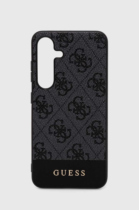 Puzdro na mobil Guess Samsung Galaxy S24 S24 S921 na mobil čierna GUHCS24SG4GLGR