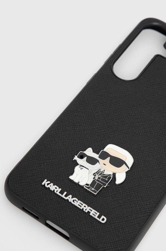 Obal na telefon Galaxy Karl Lagerfeld S24 + S926 KLHCS24MPSAKCMPK černá AA00