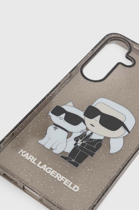 Puzdro na mobil Karl Lagerfeld Galaxy S24 S921 KLHCS24SHNKCTGK čierna AA00