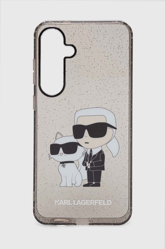 Puzdro na mobil Karl Lagerfeld Galaxy S24+ S926 potlač čierna KLHCS24MHNKCTGK
