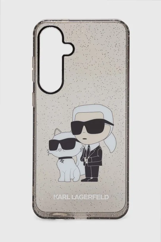 Obal na telefon Galaxy Karl Lagerfeld S24+ S926 potisk černá KLHCS24MHNKCTGK