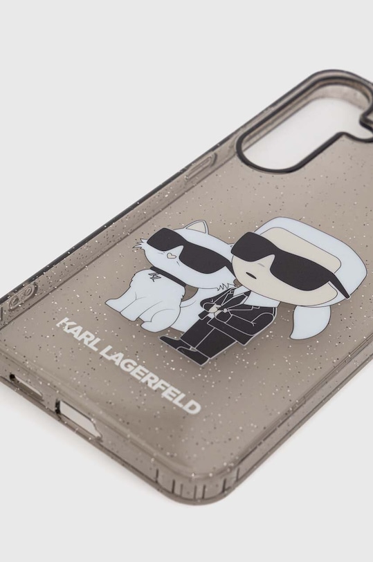 Puzdro na mobil Karl Lagerfeld Galaxy S24+ S926 KLHCS24MHNKCTGK čierna AA00