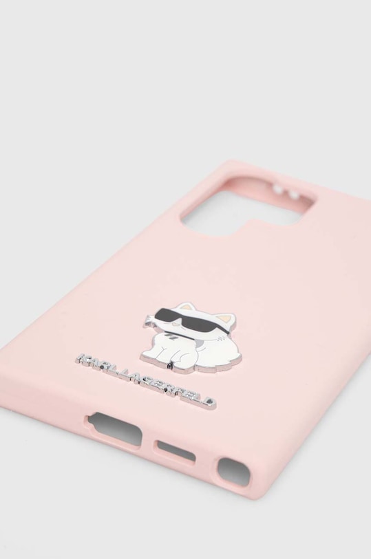 Karl Lagerfeld Husă pentru telefon KLHCS24LSMHCNPP roz AA00