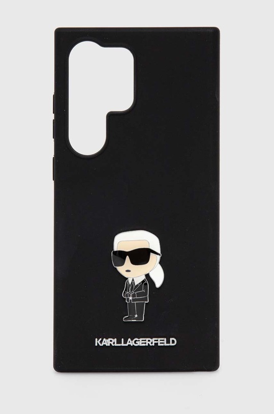 Karl Lagerfeld Husă pentru telefon Galaxy S24 Ultra pentru telefon negru KLHCS24LSMHKNPK