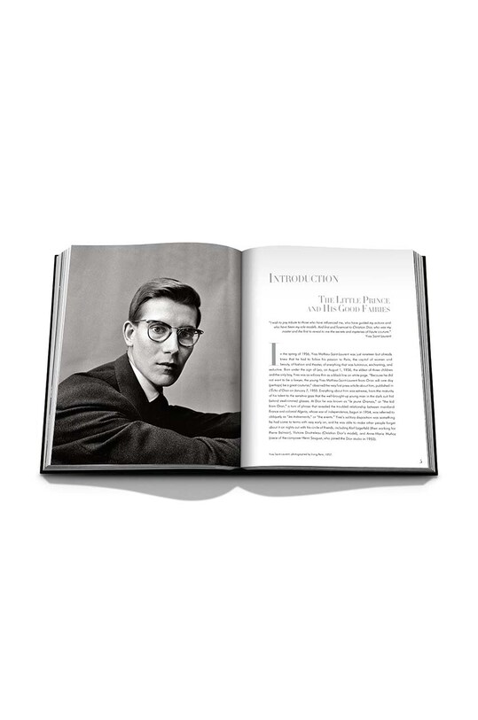 Assouline książka Dior by Yves Saint Laurent by Laurence Benaim, English multicolor 9781614285991