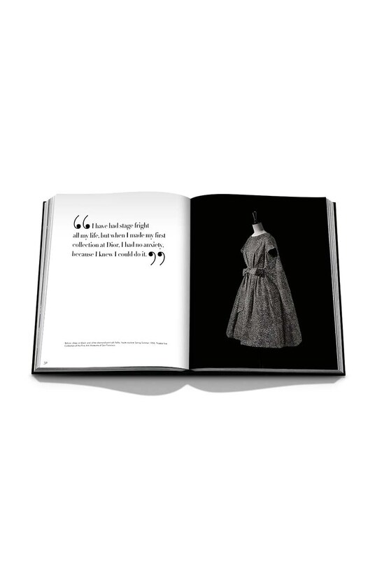 Assouline książka Dior by Yves Saint Laurent by Laurence Benaim, English 9781614285991 multicolor