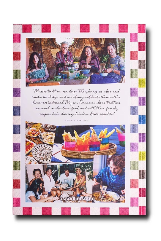 Lifestyle Assouline książka The Missoni Family Cookbook by Francesco Maccapani Missoni, English 9781614286646 multicolor