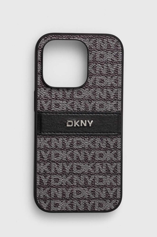 Dkny etui na telefon iPhone 14 Pro 6.1 na telefon czarny DKHCP14LPRTHSLK