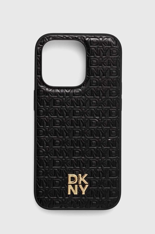 Dkny telefon tok iPhone 14 Pro 6.1 telefonhoz fekete DKHMP14LPSHRPSK