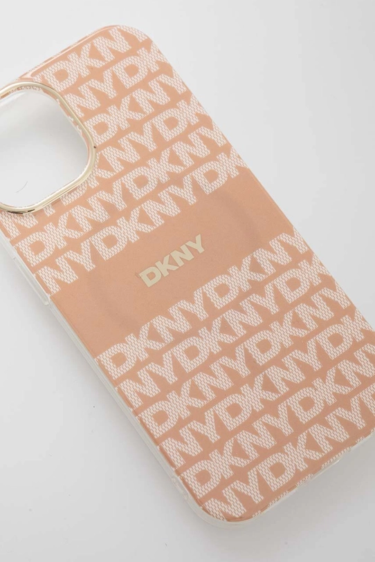 Dkny Husă pentru telefon iPhone 15 / 14 / 13 6.1 DKHMP15SHRHSEP portocaliu AA00