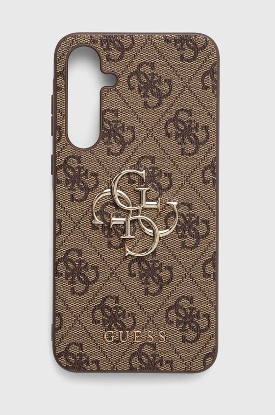 Obal na telefon Guess A35 A356 na mobil hnědá GUHCSA354GMGBR