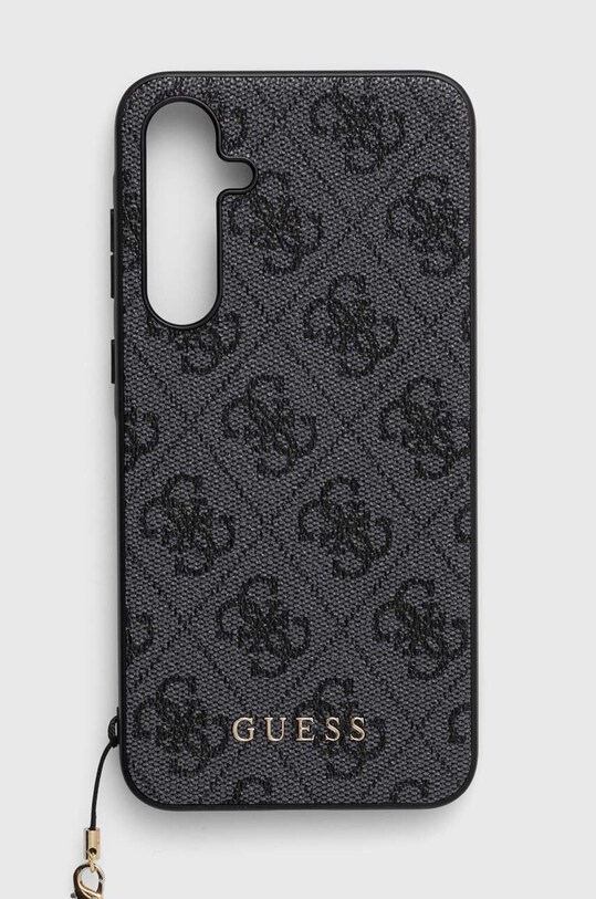 Чехол на телефон Guess A35 A356 для телефона чёрный GUHCSA35GF4GGR