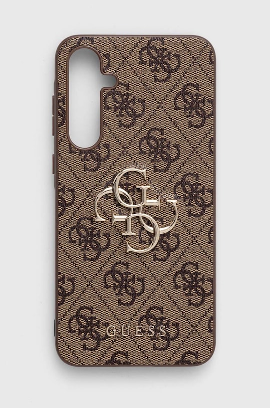Guess etui na telefon A55 A556 na telefon brązowy GUHCSA554GMGBR