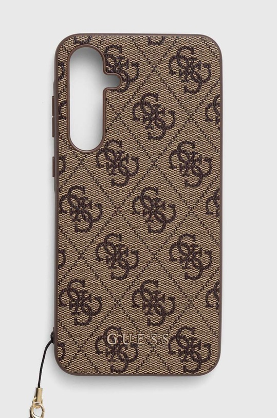 Guess etui na telefon A55 A556 na telefon brązowy GUHCSA55GF4GBR