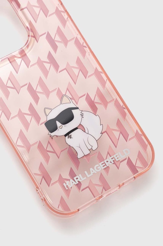 Karl Lagerfeld telefon tok iPhone 15 Pro 6.1 KLHCP15LHNCMKLP rózsaszín AA00