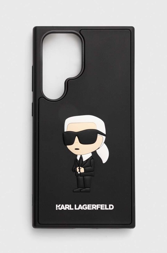Чохол на телефон Karl Lagerfeld S24 Ultra S928 для телефону чорний KLHCS24L3DRKINK