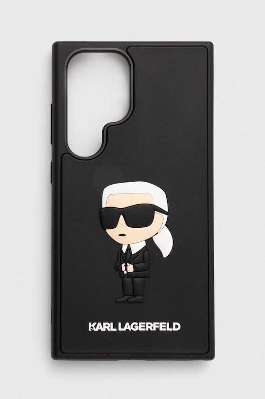 Etui za telefon Karl Lagerfeld S24 Ultra S928 Za telefon črna KLHCS24L3DRKINK