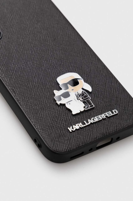 Karl Lagerfeld etui na telefon A55 KLHCSA55SAKCNPK czarny AA00