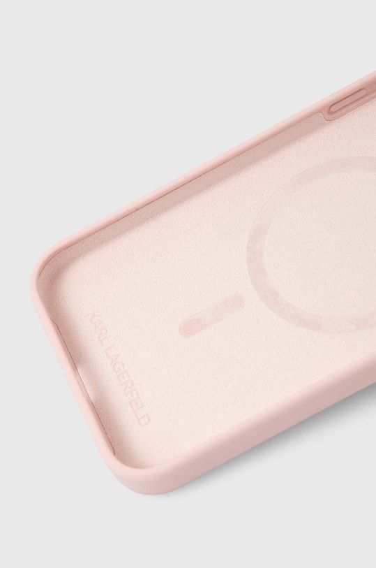 Obal na telefon Karl Lagerfeld iPhone 15 Pro Max 6.7 KLHMP15XSKCHPPLP růžová AA00