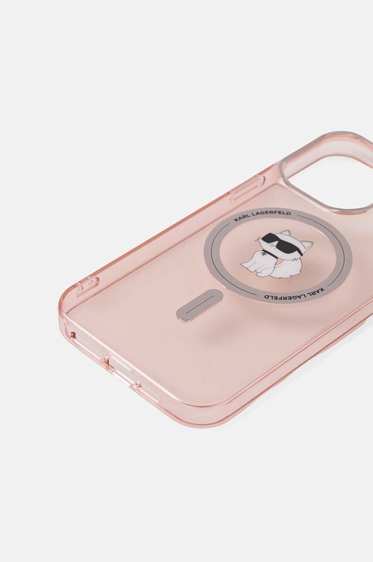 Karl Lagerfeld Husă pentru telefon iPhone 14 Pro Max 6.7 KLHMP14XHFCCNOP roz AA00