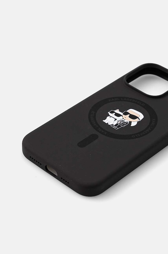 Obal na telefon Karl Lagerfeld iPhone 15 Pro Max 6.7 KLHMP15XSCMKCRHK černá AA00