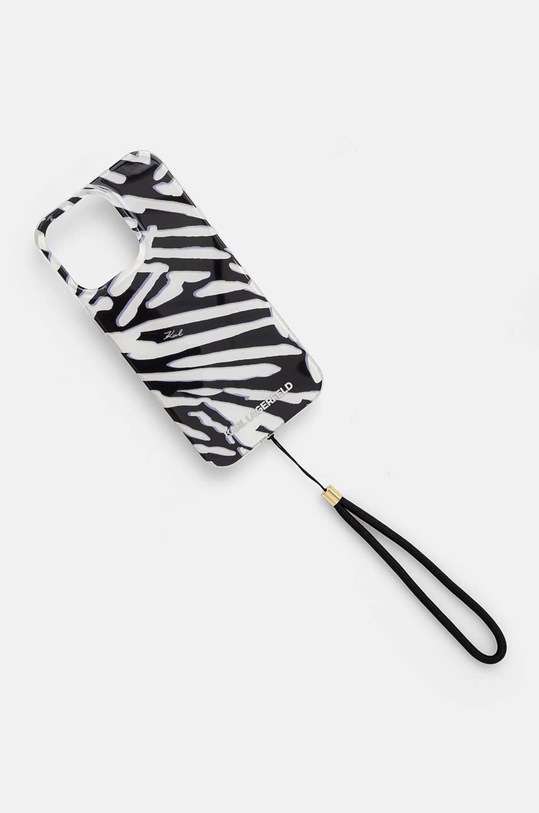 Obal na telefon Karl Lagerfeld iPhone 15 Pro Max 6.7 KLHCP15XHZBPKCCK černá AA00