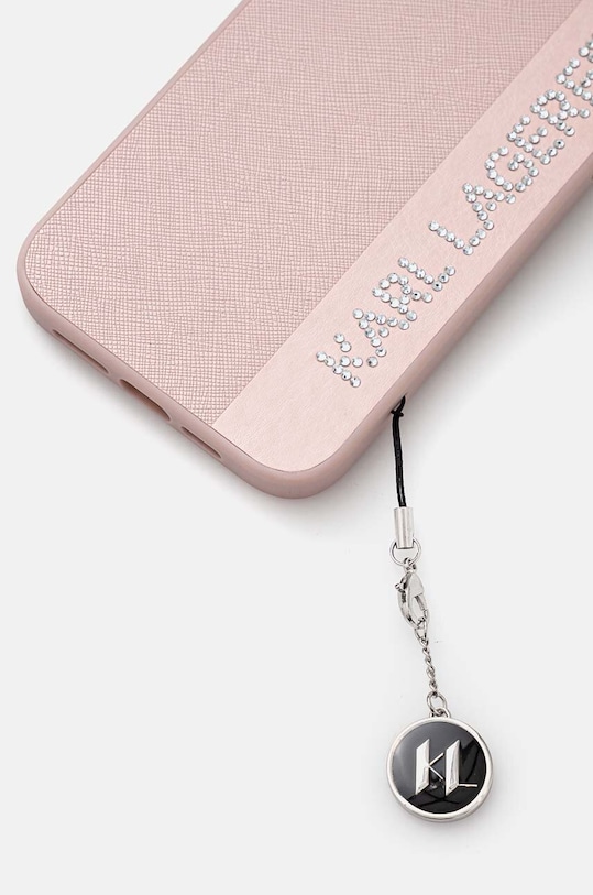 Obal na telefon Karl Lagerfeld iPhone 15 Pro Max 6.7 KLHCP15XPSAKDGCP růžová AA00