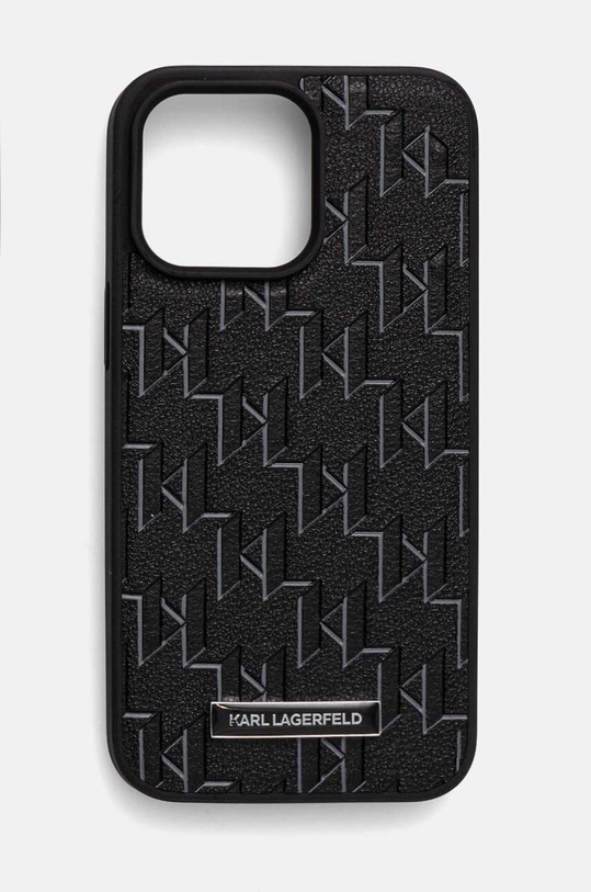 Чохол на телефон Karl Lagerfeld iPhone 15 Pro Max 6.7 для телефону чорний KLHMP15XPKHPORPK