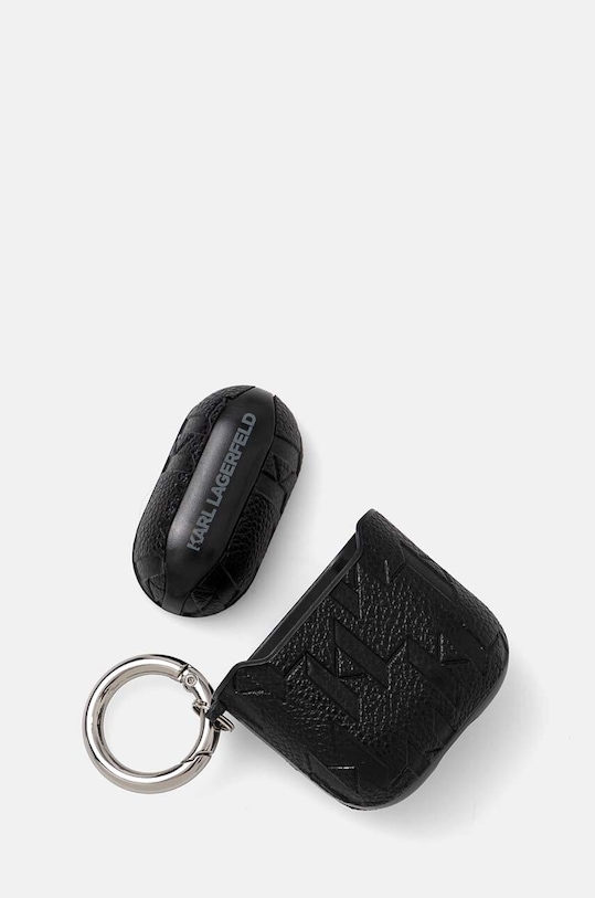 Obal na Karl Lagerfeld AirPods 1/2 KLA2PGKIPK černá AA00