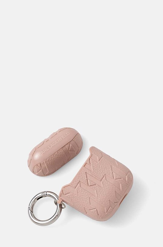 Θήκη για airpod Karl Lagerfeld AirPods 1/2 cover KLA2PGKCPP ροζ AA00