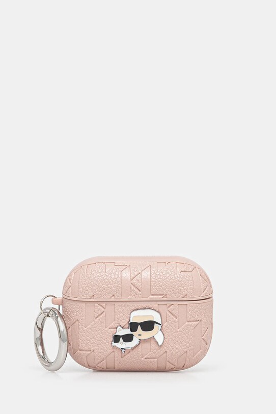 Karl Lagerfeld AirPods Pro2 (2022/2023) аппликация розовый KLAP2PGKCPP