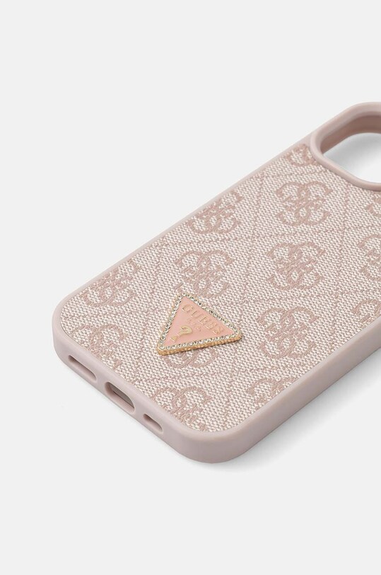 Guess Husă pentru telefon iPhone 15 / 14 / 13 6.1 GUHCP15SP4TDPP roz AA00