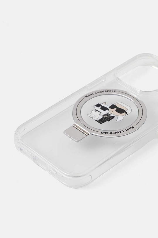 Аксессуары Чехол на телефон Karl Lagerfeld iPhone 15 Pro 6.1 KLHMP15LHMRSKCH прозрачный