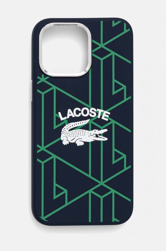 Lacoste Husă pentru telefon iPhone 15 Pro Max 6.7 pentru telefon bleumarin LCHMP15XSBIV