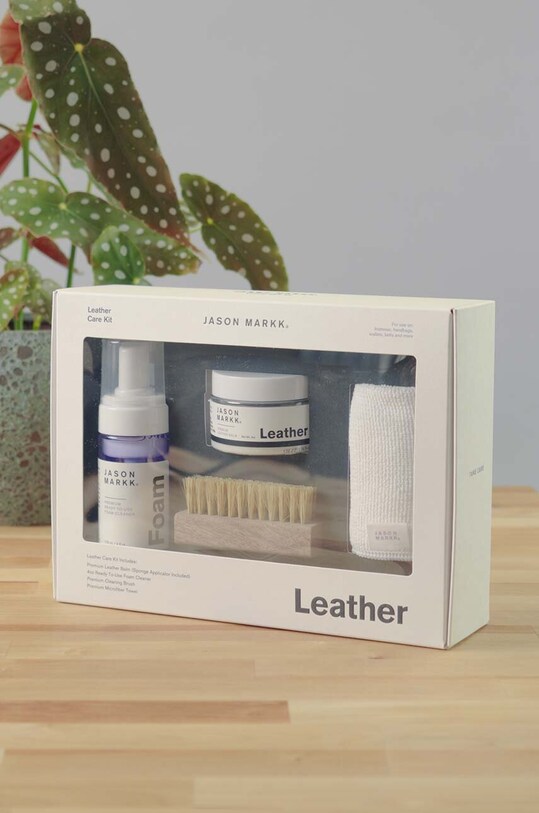 Jason Markk kit per la cura delle scarpe in pelle Leather Care Kit JM310510