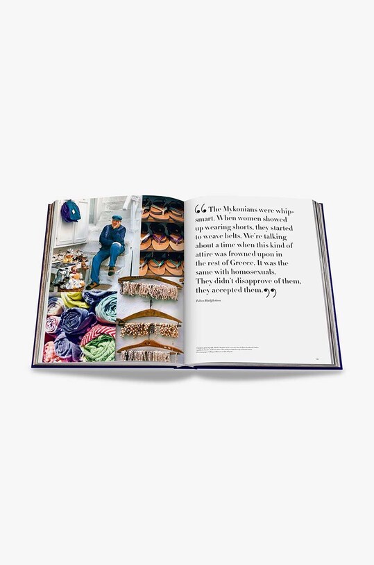Assouline książka Mykonos Muse by Lizy Manola, English 9781614286905