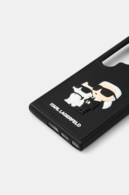 Puzdro na mobil Karl Lagerfeld S24 Ultra S928 KLHCS24L3DRKCNK čierna AA00