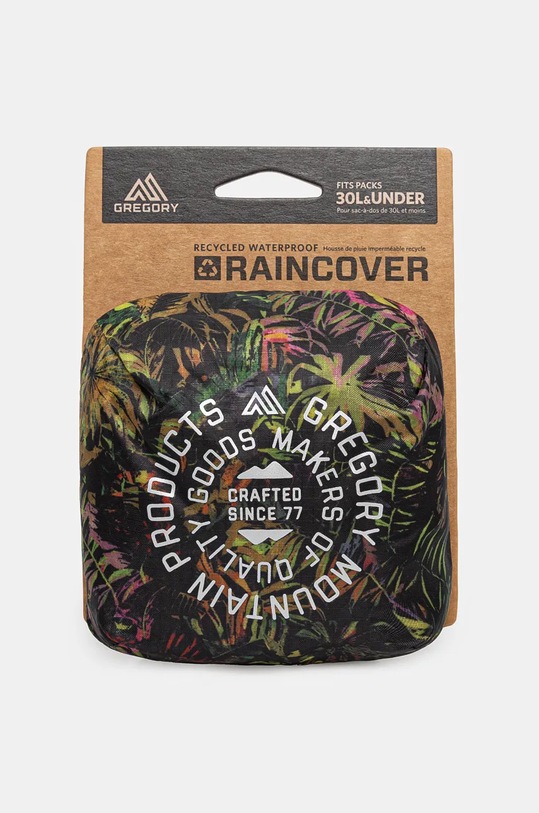 Противодождевой чехол для рюкзака Gregory Raincover 30L узор зелёный RAINCOVER.30L