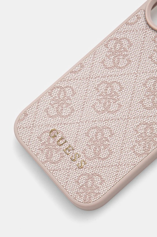 Obal na telefon Guess iPhone 16 6.1 GUHCP16SG4GFPI růžová AA00