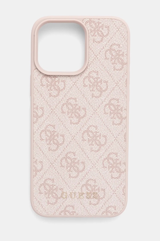 Guess carcasă de telefon iPhone 16 Pro Max 6.9 pentru telefon roz GUHCP16XG4GFPI