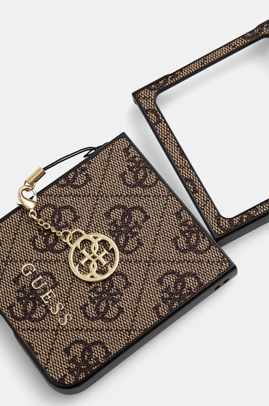 Чохол на телефон Guess Z Flip6 F741 GUHCZF6GF4GBR коричневий AA00