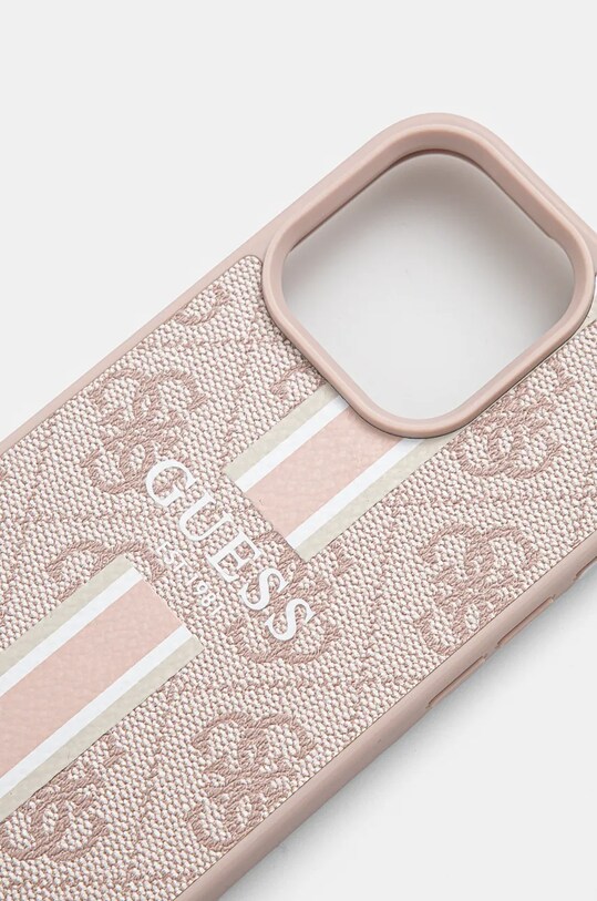 Чохол на телефон Guess iPhone 16 Pro 6.3 GUHMP16LP4RPSP рожевий AA00