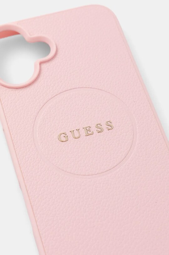 Guess etui na telefon iPhone 16 Plus 6.7 GUHMP16MPGHSMMP różowy AA00
