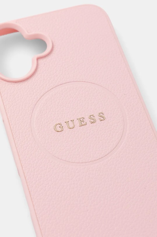 Кейс за телефон Guess iPhone 16 Plus 6.7 GUHMP16MPGHSMMP розов AA00