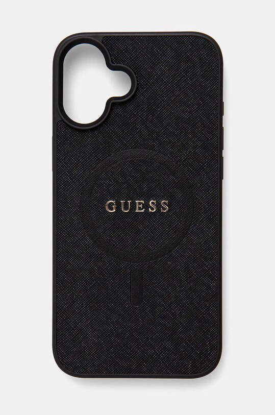 Чохол на телефон Guess iPhone 16 Plus 6.7 для телефону чорний GUHMP16MPSAHMCK