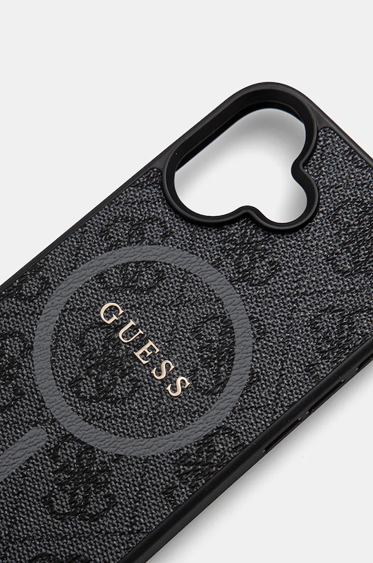 Чехол на телефон Guess iPhone 16 6.1 GUHMP16SG4GFRK чёрный AA00