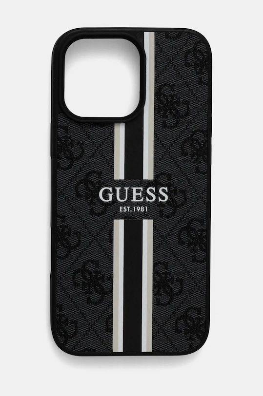Etui za telefon Guess iPhone 16 Pro Max 6.9 print crna GUHMP16XP4RPSK
