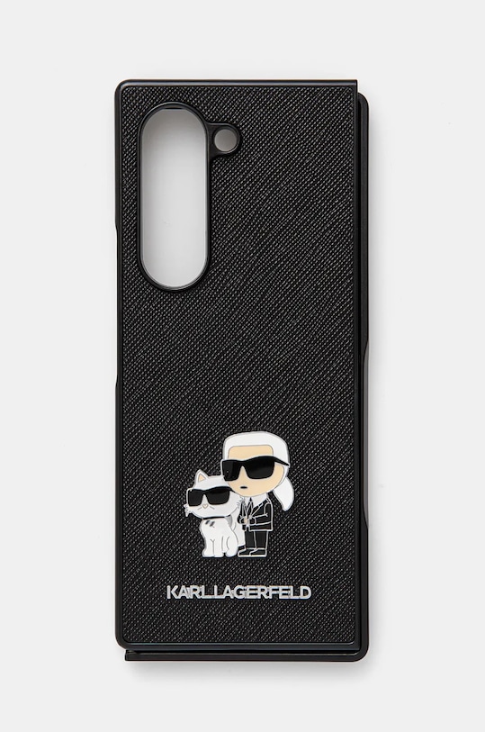 Чехол на телефон Karl Lagerfeld Z Fold6 F956 для телефона чёрный KLHCZFD6SAPKCNPK