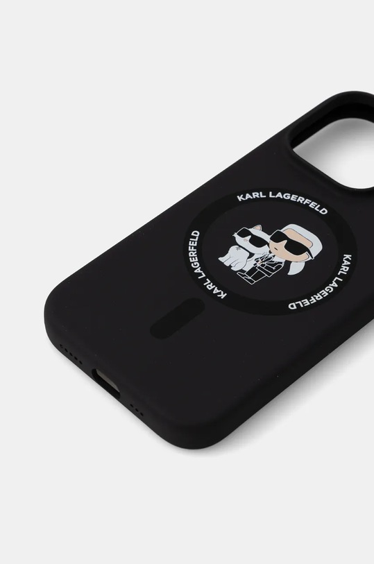 Θήκη κινητού Karl Lagerfeld iPhone 16 Pro 6.3 KLHMP16LSCMKCRHK μαύρο AA00