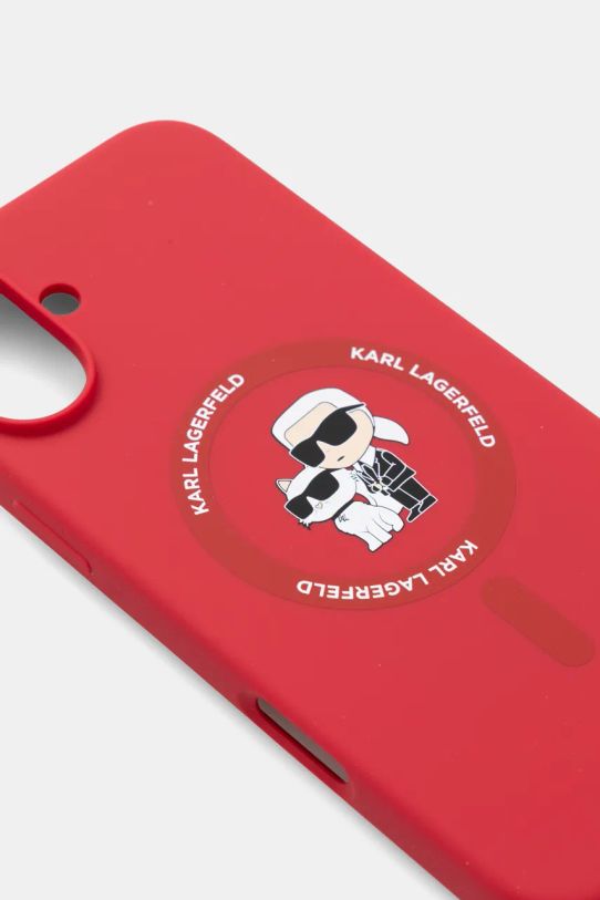 Чехол на телефон Karl Lagerfeld iPhone 16 Plus 6.7 KLHMP16MSCMKCRHR красный AA00